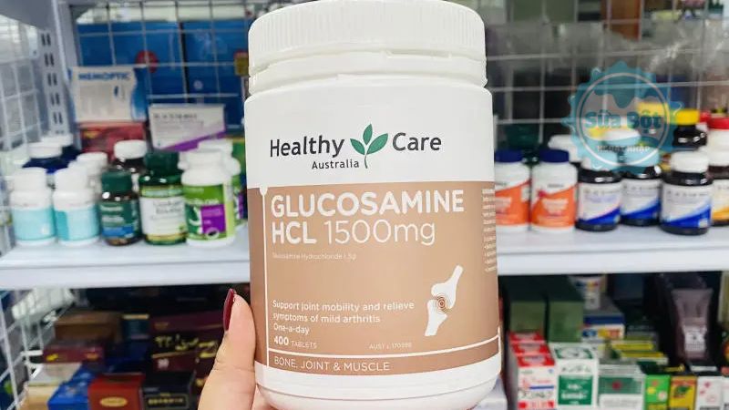 Viên uống Healthy Care Glucosamine HCL 1500mg hộp 400 viên sử dụng tiết kiệm chi phí Viên uống Healthy Care Glucosamine HCL 1500mg hộp 400 viên sử dụng tiết kiệm chi phí