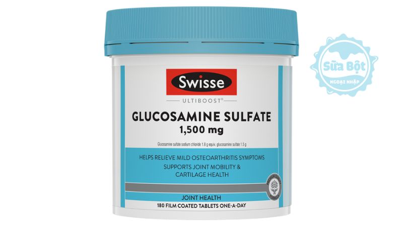 Swisse Glucosamine Sulfate 1500mg giúp hỗ trợ cho khớp vận động dễ dàng Swisse Glucosamine Sulfate 1500mg giúp hỗ trợ cho khớp vận động dễ dàng