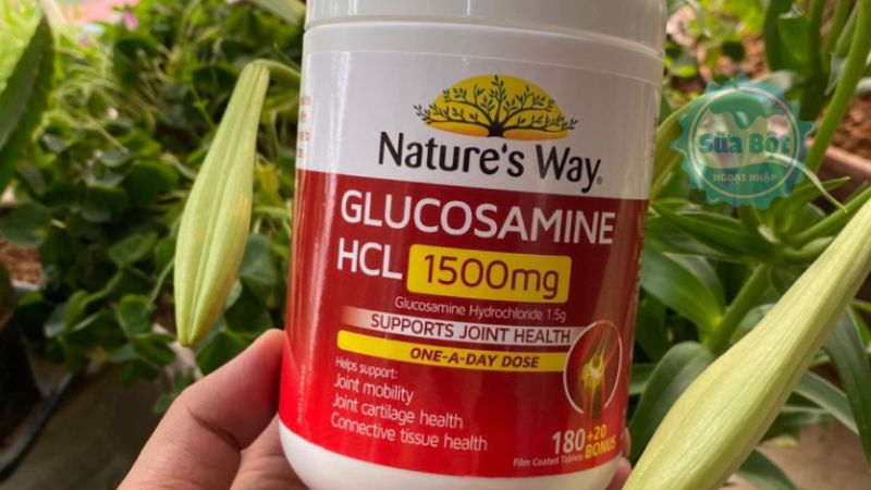 Nature’s Way Glucosamine HCL 1500mg cho khả năng duy trì sụn khớp của người dùng khỏe mạnh Nature’s Way Glucosamine HCL 1500mg cho khả năng duy trì sụn khớp của người dùng khỏe mạnh