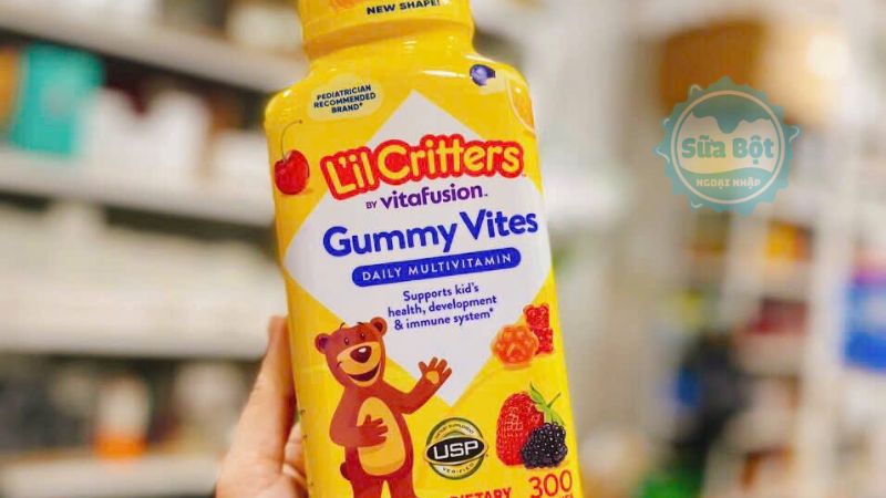 Lil Critters Gummy Vites mang hương vị trái cây thơm ngon Lil Critters Gummy Vites mang hương vị trái cây thơm ngon