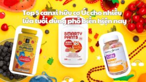 Top 7 kẹo dẻo vitamin cho bé được các mẹ tin dùng