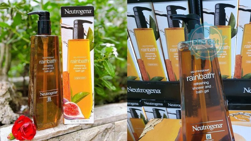 Neutrogena Rainbath Refreshing Shower And Bath Gel cấp ẩm, tẩy da chết, ngừa mụn Neutrogena Rainbath Refreshing Shower And Bath Gel cấp ẩm, tẩy da chết, ngừa mụn