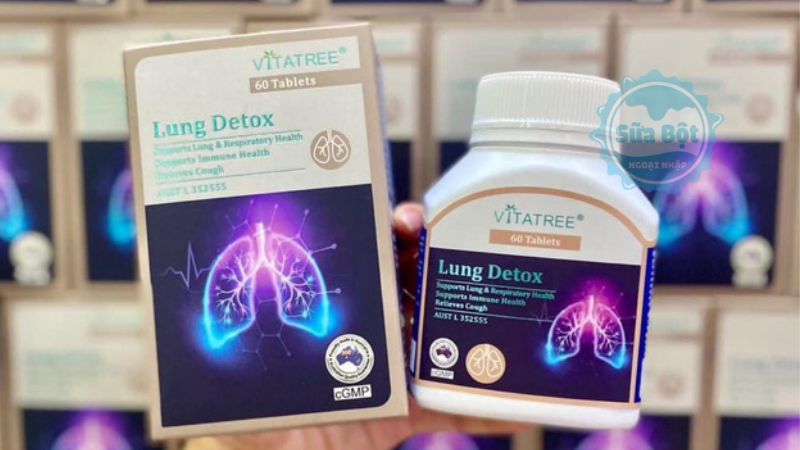 Vitatree Lung Detox hỗ trợ giải độc, cải thiện chức năng của phổi Vitatree Lung Detox hỗ trợ giải độc, cải thiện chức năng của phổi
