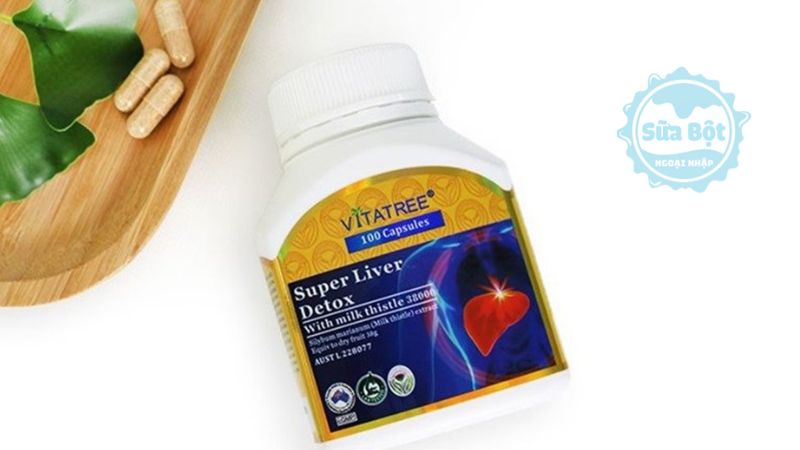 Vitatree Super Liver Detox với chiết xuất thảo dược lành tính Vitatree Super Liver Detox với chiết xuất thảo dược lành tính