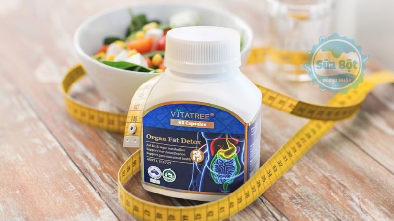 Vitatree Organ Fat Detox cho tác dụng thanh lọc, loại bỏ mỡ ở ruột, gan và nội tạng khác Vitatree Organ Fat Detox cho tác dụng thanh lọc, loại bỏ mỡ ở ruột, gan và nội tạng khác
