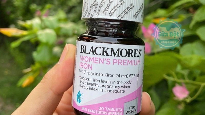 Viên uống Blackmores sắt chiết xuất từ thành phần tự nhiên an toàn cho mẹ và bé Viên uống Blackmores sắt chiết xuất từ thành phần tự nhiên an toàn cho mẹ và bé