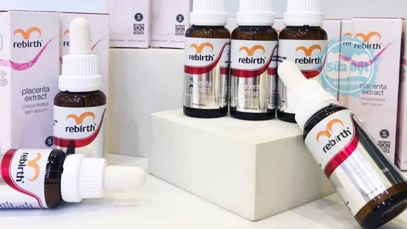 Serum Rebirth Placenta Extract chứa chiết xuất từ tinh chất nhai thai cừu Serum Rebirth Placenta Extract chứa chiết xuất từ tinh chất nhai thai cừu