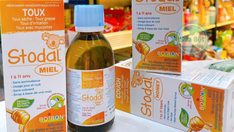 Siro trị ho Boiron Stodal Honey dạng vi lượng đồng căn chiết xuất từ mật ong thiên nhiên Siro trị ho Boiron Stodal Honey dạng vi lượng đồng căn chiết xuất từ mật ong thiên nhiên