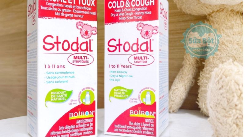 Siro trị ho cảm cúm Boiron Stodal phù hợp cho trẻ từ 1 đến 11 tuổi Siro trị ho cảm cúm Boiron Stodal phù hợp cho trẻ từ 1 đến 11 tuổi