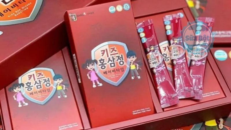 Nước hồng sâm Baby SangA kích thích bé yêu ăn ngon ngủ ngon giấc Nước hồng sâm Baby SangA kích thích bé yêu ăn ngon ngủ ngon giấc
