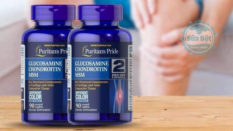 Glucosamine Chondroitin MSM người lớn dùng 2 viên mỗi ngày Glucosamine Chondroitin MSM người lớn dùng 2 viên mỗi ngày