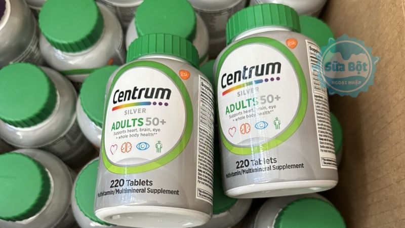Người lớn sử dụng vitamin tổng hợp này mỗi ngày 1 viên