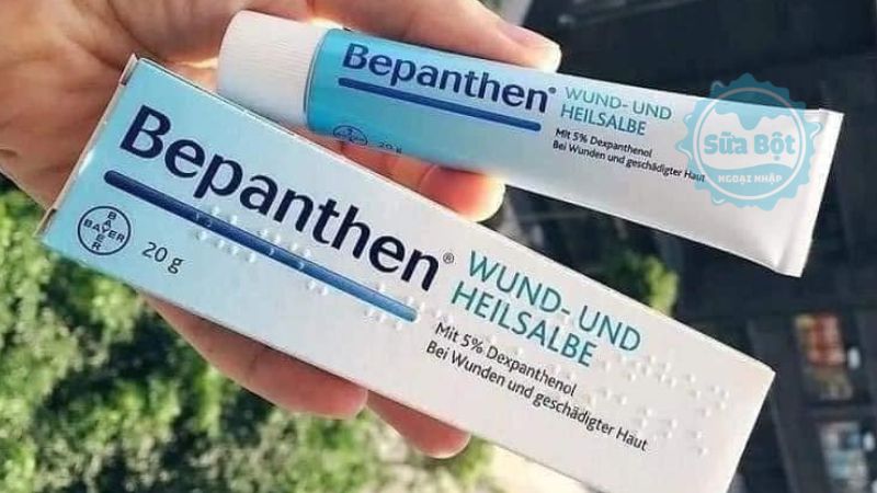 Kem hăm Bepanthen Wund – Und Heilsalbe không gây kích ứng, dịu nhẹ đối với làn da của trẻ sơ sinh Kem hăm Bepanthen Wund – Und Heilsalbe không gây kích ứng, dịu nhẹ đối với làn da của trẻ sơ sinh