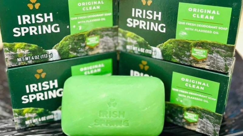 Xà bông cục Irish Spring phù hợp để tắm, rửa tay Xà bông cục Irish Spring phù hợp để tắm, rửa tay