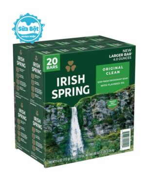 Xà bông cục Irish Spring Original Clean của Mỹ 113g lốc 20 cục