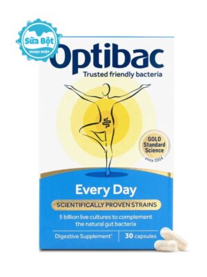 Men vi sinh Optibac Every Day của Anh 30 viên
