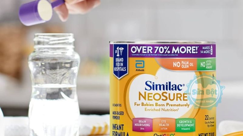 Sữa Similac Neosure pha và bảo quản theo hướng dẫn Sữa Similac Neosure pha và bảo quản theo hướng dẫn
