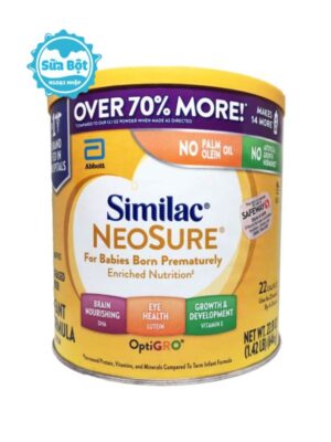 Sữa Similac Neosure của Mỹ 646g cho bé sinh non nhẹ cân từ 0-12 tháng tuổi