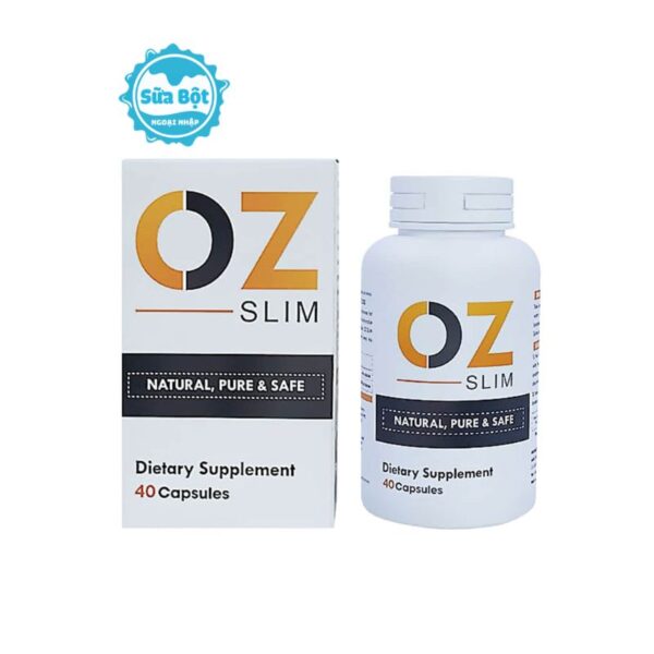 Viên uống Oz Slim hỗ trợ giảm cân của Mỹ 40 viên