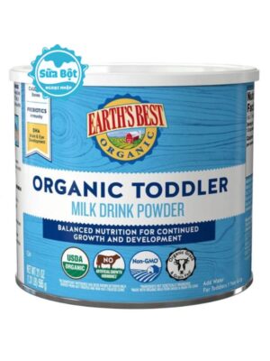 Sữa Earth’s Best Organic Toddler cho bé từ 1 tuổi của Mỹ hộp 595g