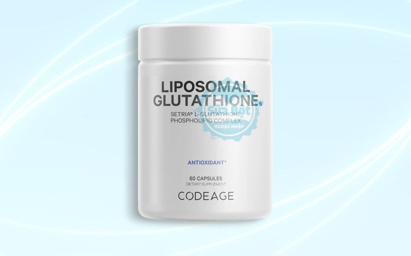 Viên uống Liposomal Glutathione không biến đổi gen, không có thành phần dễ gây dị ứng