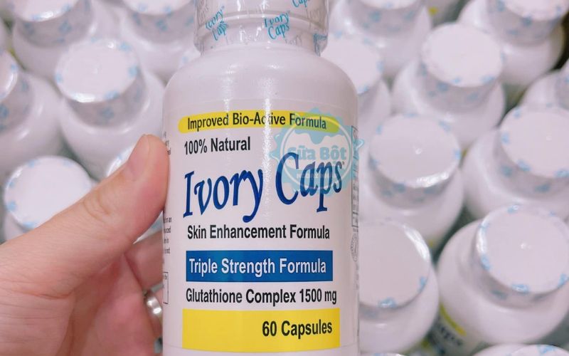 Ivory Caps Glutathione sử dụng được cho cả nam giới và nữ giới