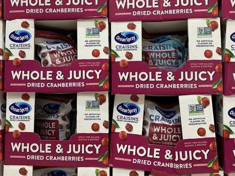 Ocean Spray Craisins Whole & Juicy Dried Cranberries giá tốt khi mua tại Sữa Bột Ngoại Nhập Ocean Spray Craisins Whole & Juicy Dried Cranberries giá tốt khi mua tại Sữa Bột Ngoại Nhập