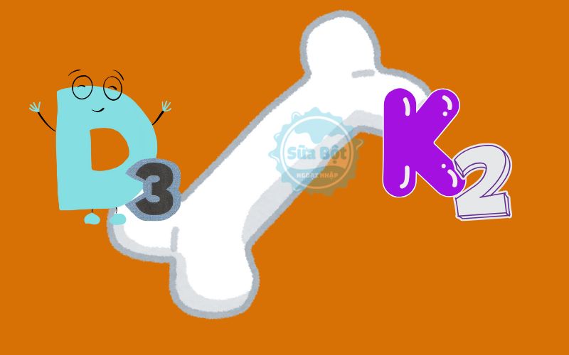 Vitamin D3 K2 giúp hỗ trợ cho sức khỏe xương, tăng miễn dịch Vitamin D3 K2 giúp hỗ trợ cho sức khỏe xương, tăng miễn dịch