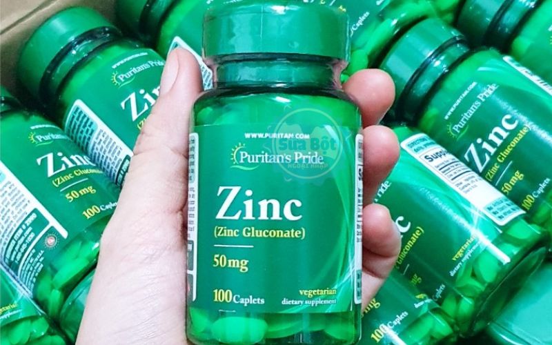 Puritan’s Pride Zinc 50mg giúp làm đẹp da, tóc cho chị em Puritan’s Pride Zinc 50mg giúp làm đẹp da, tóc cho chị em