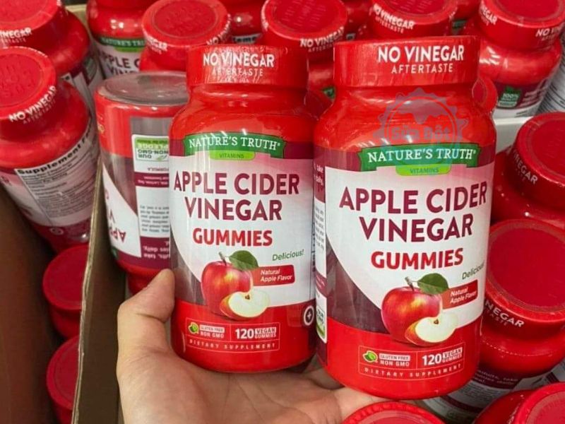 Nature’s Truth Organic Apple Cider Vinegar Gummies không chỉ hỗ trợ giảm cân còn giúp đẹp da