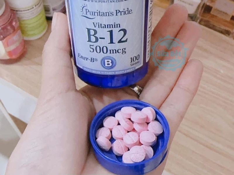 Puritan's Pride vitamin B12 500mcg uống theo hướng dẫn sử dụng Puritan's Pride vitamin B12 500mcg uống theo hướng dẫn sử dụng