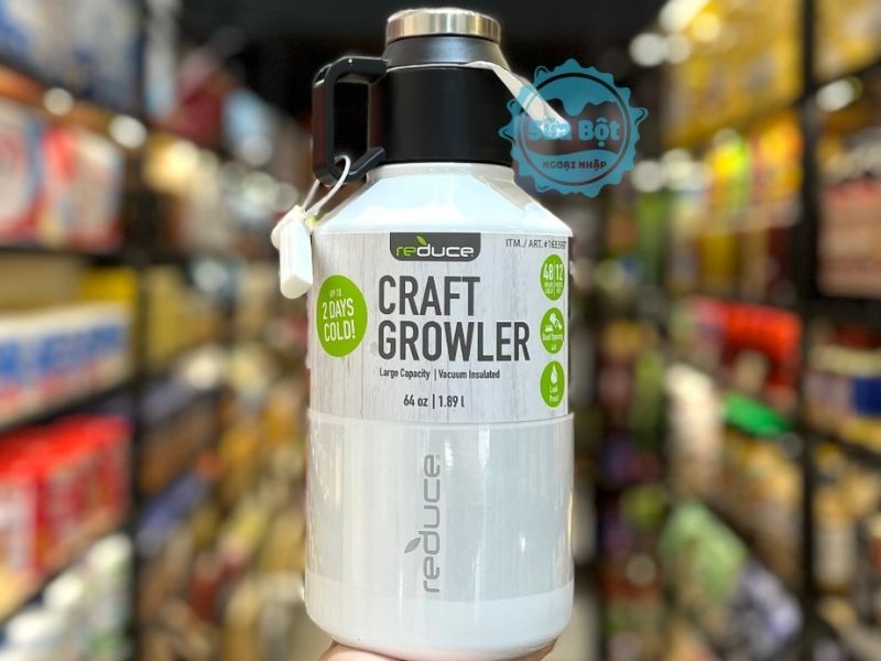 Bình giữ nhiệt Reduce Craft Growler giúp giữ đồ uống nóng, lạnh trong thời gian dài