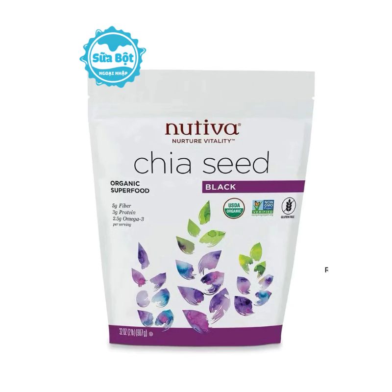 hat-chia-den-nutiva-organic-chia-seed-thump Hạt chia đen Nutiva Organic Chia Seed Black của Mỹ 907g