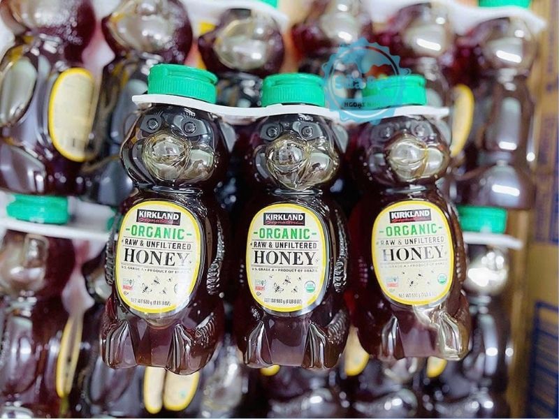 Mật ong hữu cơ Kirkland Organic Raw & Unfiltered Honey giá tốt tại Sữa Bột Ngoại Nhập