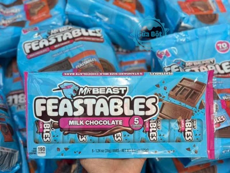 Socola MrBeast Feastables giá tốt tại Sữa Bột Ngoại Nhập
