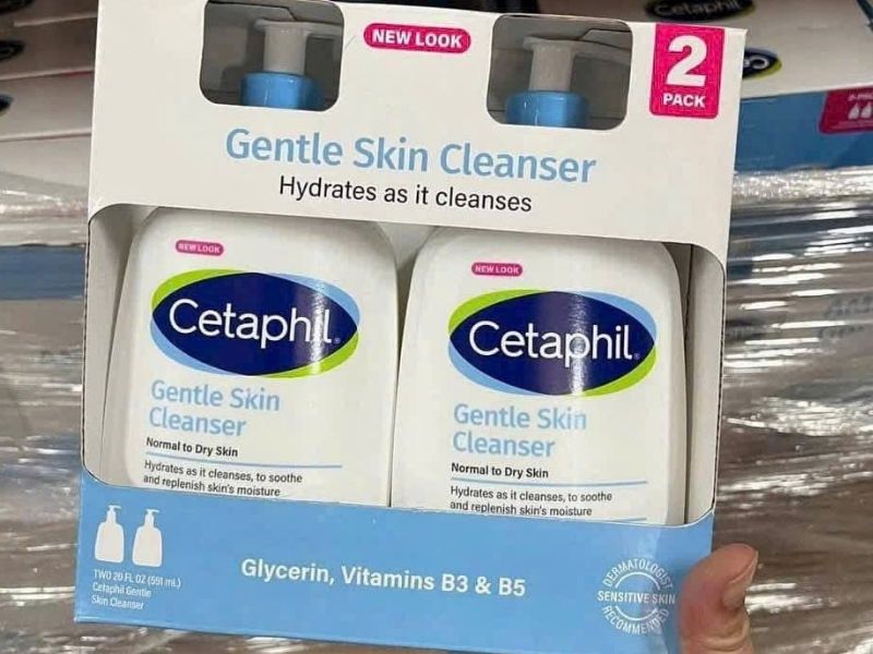 Cetaphil Gentle Skin Cleanser giúp làm sạch da dịu nhẹ, dưỡng ẩm Cetaphil Gentle Skin Cleanser giúp làm sạch da dịu nhẹ, dưỡng ẩm