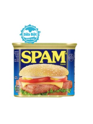 Thịt hộp Spam Classic của Mỹ hộp 340g