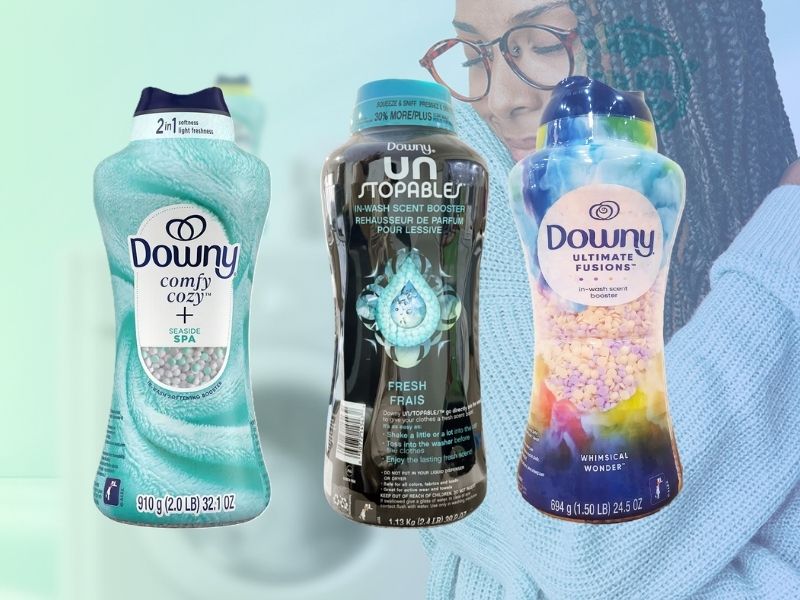 Viên xả vải Downy của Mỹ giúp lưu hương thơm lâu, làm mềm vải