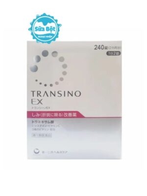 Viên uống Transino EX Whitening hỗ trợ trắng da, giảm nám của Nhật 240 viên