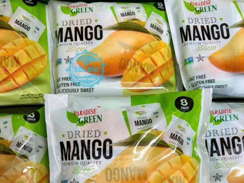 Paradise Green Dried Mango giá tốt tại Sữa Bột Ngoại Nhập