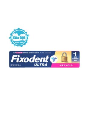 Keo dán hàm giả Fixodent Ultra Max Hold của Mỹ 62g