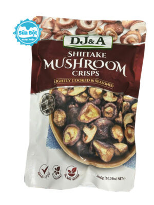 Nấm hương sấy giòn DJ&A Shiitake Mushroom Crisps Úc 300g