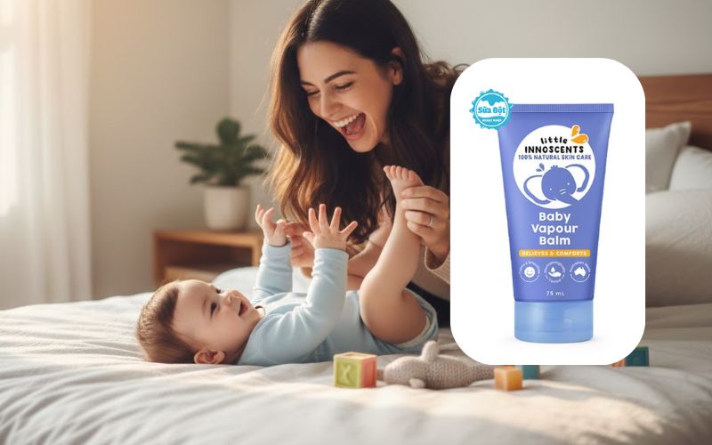 Little Innoscents giúp giữ ấm cho cơ thể bé, ngăn ngừa ho, cảm