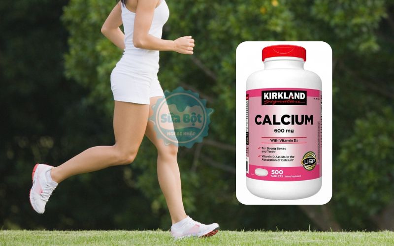 Kirkland Calcium 600mg Vitamin D3 đạt chứng nhận USP uy tín