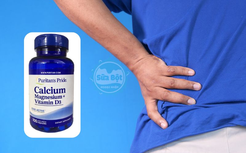 Puritan’s Pride Calcium Magnesium Vitamin D3 không có chất bảo quản, màu nhân tạo hoặc hương vị