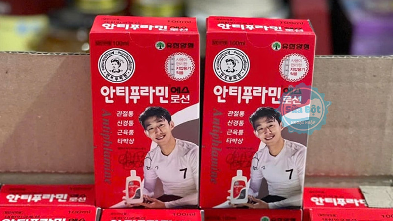 Dầu nóng Antiphlamine 100ml xuất xứ Hàn Quốc giảm đau nhanh Dầu nóng Antiphlamine 100ml xuất xứ Hàn Quốc giảm đau nhanh