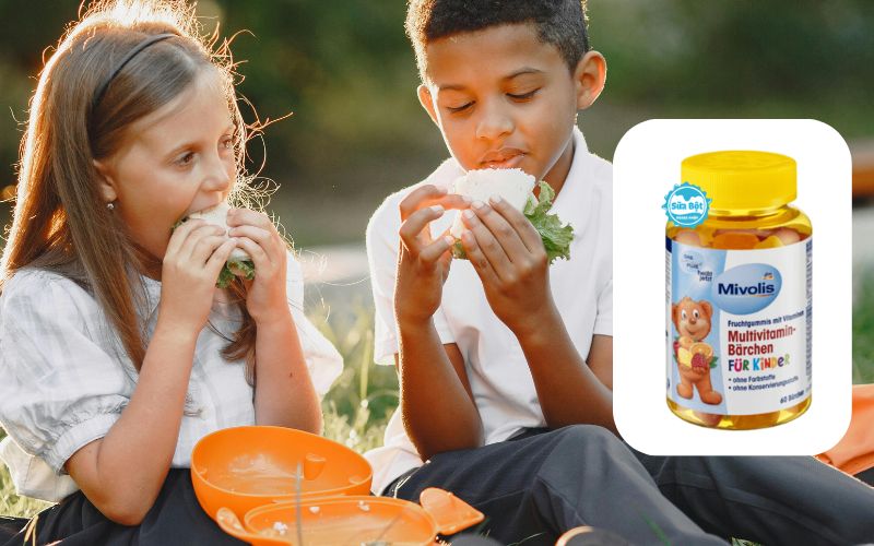 Mivolis Multivitamin Barchen không chứa thuốc nhuộm, chất bảo quản