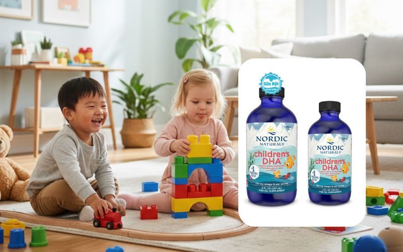 Siro DHA Nordic Naturals Children’s DHA được làm cá tuyết Bắc Cực Siro DHA Nordic Naturals Children’s DHA được làm cá tuyết Bắc Cực