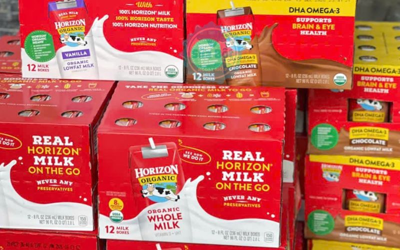 Sữa tươi nguyên kem Horizon Organic có nhiều hương vị để bạn lựa chọn Sữa tươi nguyên kem Horizon Organic có nhiều hương vị để bạn lựa chọn