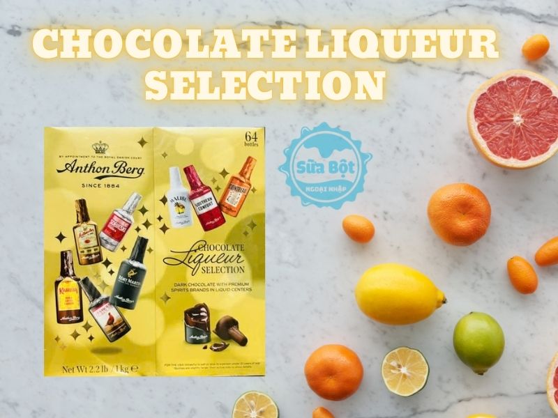 Socola rượu Anthon Berg since 1884 đóng gói sang trọng, thanh lịch